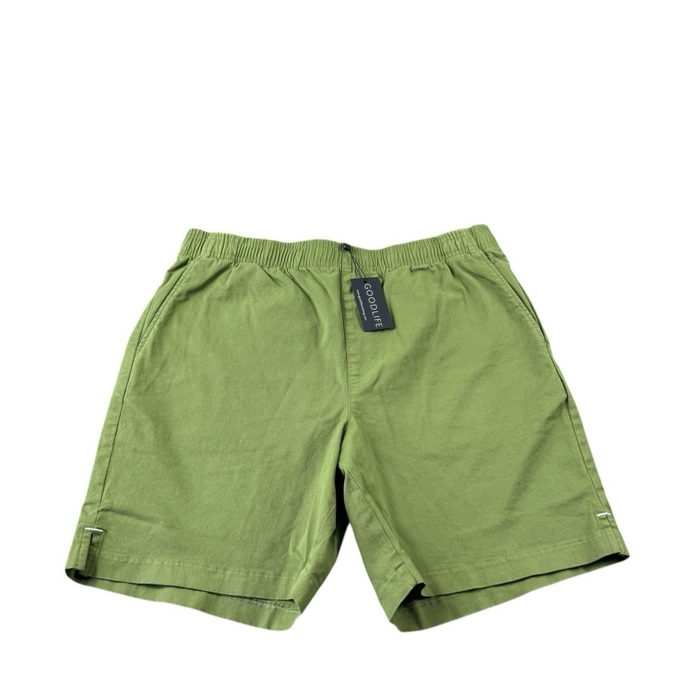 GOODLIFE Green Cedar Cotton Drawstring‎ Men's Short Size XL NWT